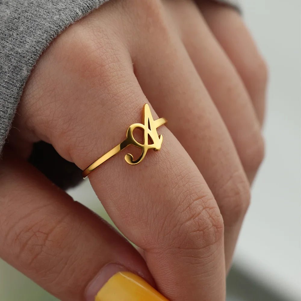 Whispering Initial Letter Ring A