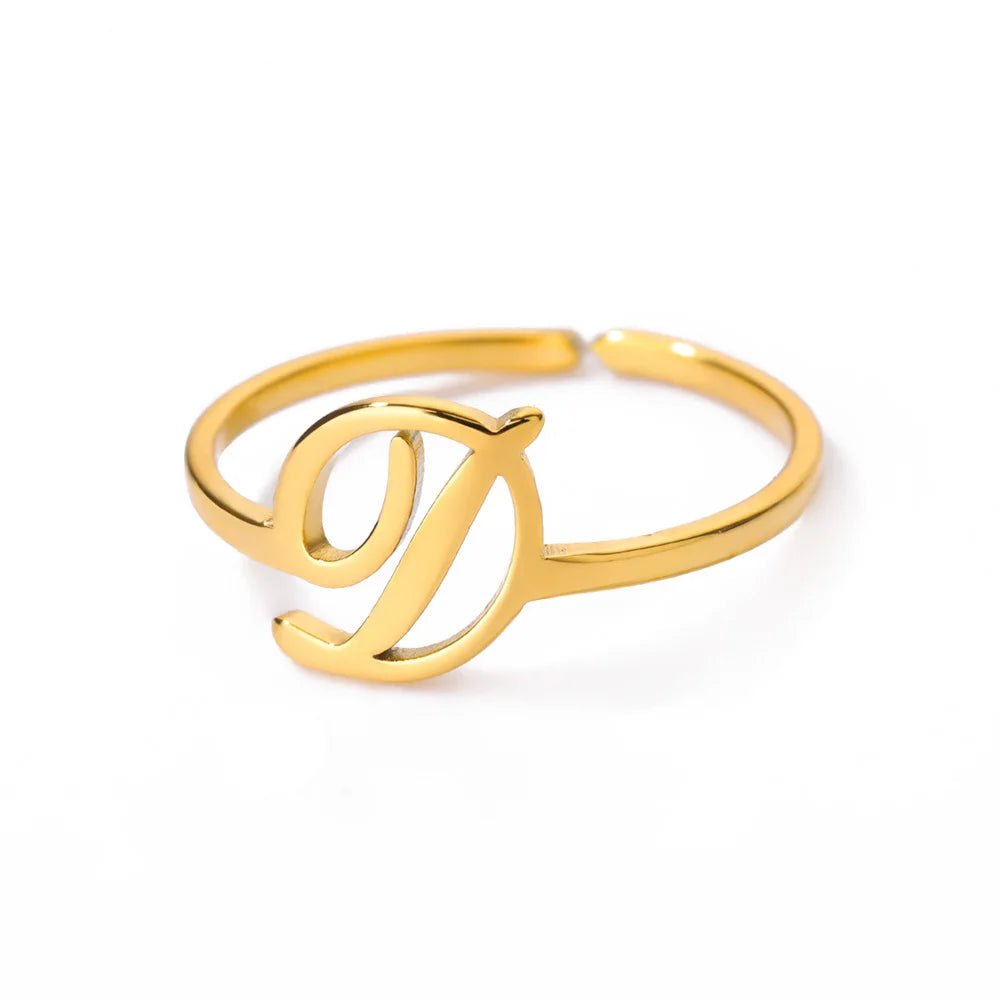 Whispering Initial Letter Ring D