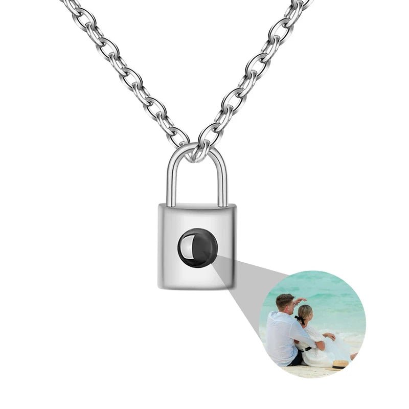 Whispering Reflections Photo Projection Necklace