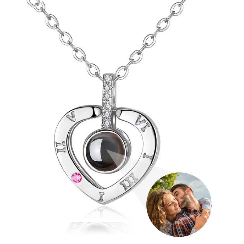 Whispering Reflections Photo Projection Necklace